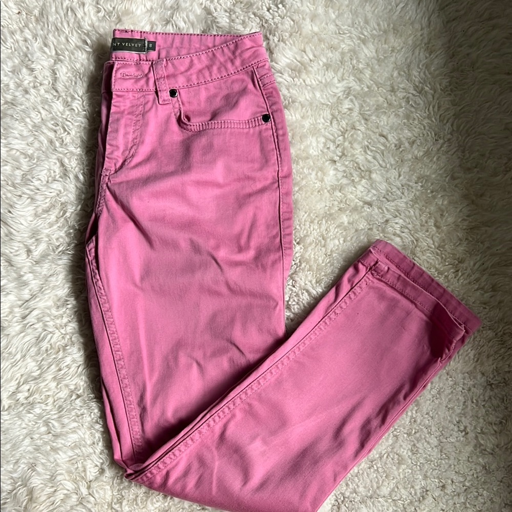 Mint Velvet Pink Skinny Jeans